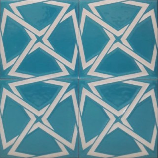 20x20 cm Çini Karo P-21